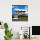 Woonhuis Poster (Thuiskantoor)