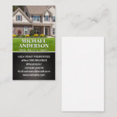 Woonhuis | Vastgoed Visitekaartje (Voorkant / Achterkant)