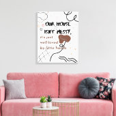 Woonkamer Grappige muurkunst Canvas Afdruk (Insitu (Woonkamer))