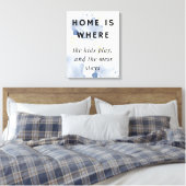 Woonkamer Grappige muurkunst Canvas Afdruk (Insitu (Slaapkamer))