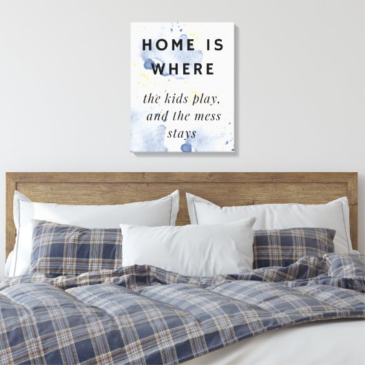 Woonkamer Grappige muurkunst Canvas Afdruk (Insitu (Slaapkamer))