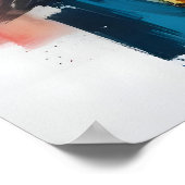 Woonkamer Kleurrijke Abstracte Boeddha Wall Art Poster (Hoek)