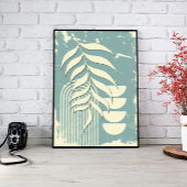 Woonkamer Muur Art Deco Canvas Afdruk