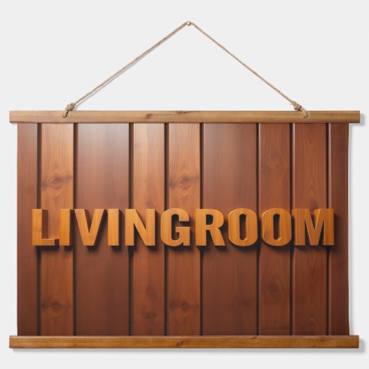 WOONKAMER Muur Tapijt Hangend Wandkleed (Voorkant)