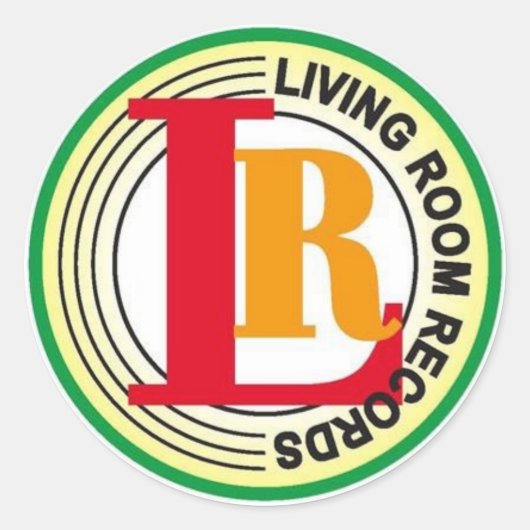 Woonkamer Records - Stickers (Voorkant)