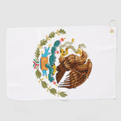 Woonkleur Mexicaanse adelaar Golfhanddoek (Horizontaal)