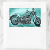 Woonkruiser Rechthoekige Sticker (Tas)