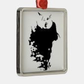 Woonmane Metalen Ornament (Rechts)