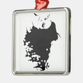 Woonmane Metalen Ornament (Links)