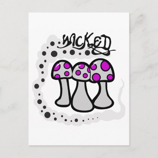 Woonpaddenstoel Briefkaart (Voorkant)