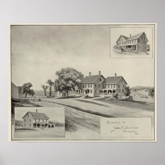 woonplaats SH Dow Poster (Voorkant)