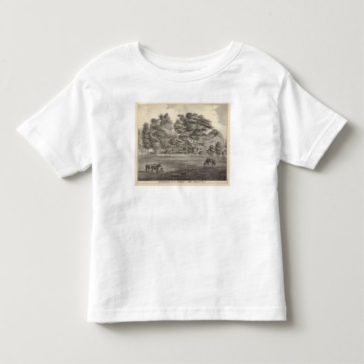 Woonplaats van Dr. Robert Laird, Squan, NJ Kinder Shirts (Voorkant)