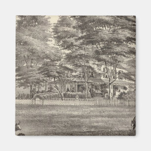 Woonplaats van Dr. Robert Laird, Squan, NJ Magneet