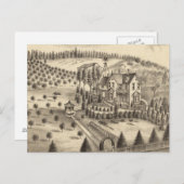 Woonplaats van WH Pepper, Petaluma Tp Briefkaart (Voorkant / Achterkant)