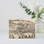 Woonplaats van WH Pepper, Petaluma Tp Briefkaart (Staand voorkant)