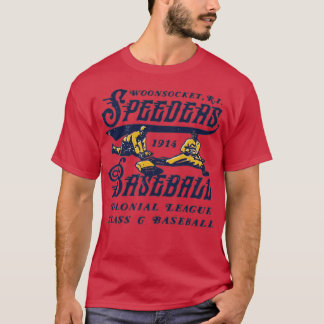 Woonsocket Speeders - Rhode Island - Antieke ter z T-shirt
