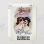  Woonvrouw Briefkaart (Voorkant / Achterkant)