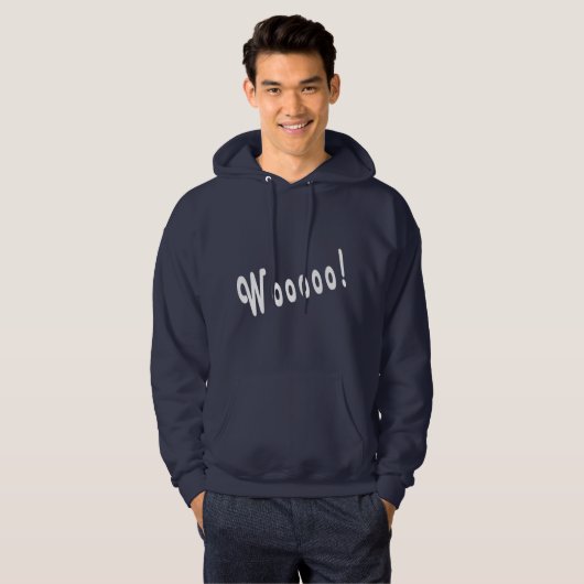 Wooo T-ShirtWooo Hoodie (Voorkant volledig)