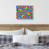 Woooo Mandelbrot Fractal Canvas Afdruk (Insitu (Slaapkamer))