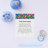 Woooo Mandelbrot Fractal Flyer (Enkel)