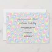 Woooo Mandelbrot Fractal Kaart (Achterkant)