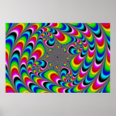 Woooo Mandelbrot Fractal Poster (Voorkant)