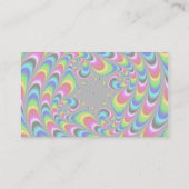 Woooo Mandelbrot Fractal Visitekaartje (Achterkant)