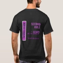 Woord aan de Worrywarts – Eerste Regel T-shirt