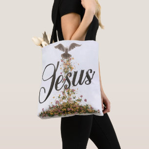 Woord Jezus canvas tassen Christelijk
