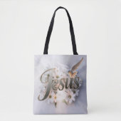 Woord Jezus canvas tassen Christelijk (Voorkant)