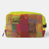 Woord Juggler Glitch Kunst Data Corruptie Abstract Toilettasje (Achterkant)