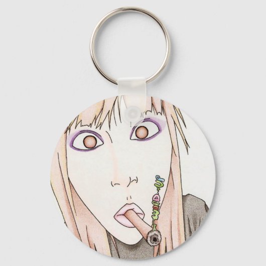 woord omhoog sleutelhanger (Voorkant)