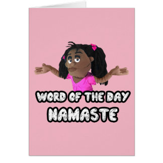 Woord van de dag: Namaste