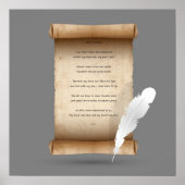 WOORD VAN DE POET POSTER (Voorkant)