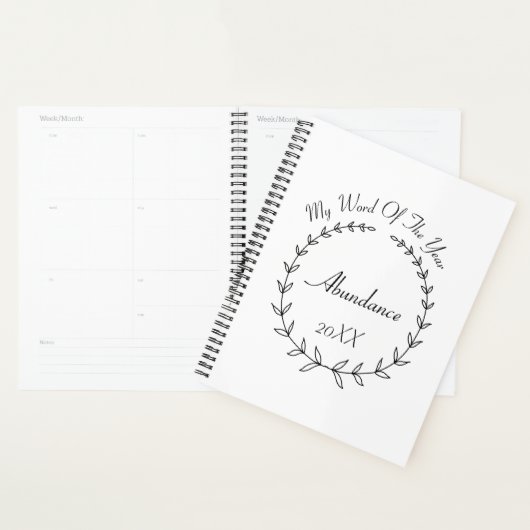 Woord van het jaar planner (Display)