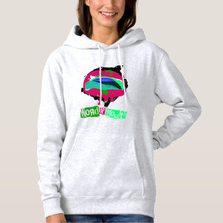 Woord van Mouth Neon Pink Hoodie