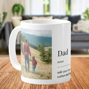 Woorddefinitie van Dad Photo Koffiemok
