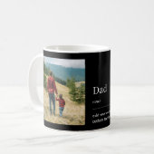 Woorddefinitie van Dad Photo Koffiemok (Voorkant links)