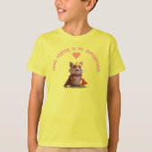 Woorden "Behulpzaam zijn is mijn Superpower" T-shirt (Voorkant)