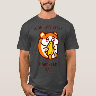 WOORDEN BESTE HAMSTER DAD (2) T-SHIRT