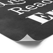 Woorden bij pensionering | Zwarte Typografie Poster (Hoek)