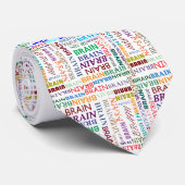 Woorden:  Brain Stropdas (Opgerold)