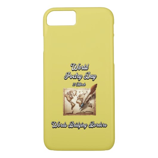 Woorden die grenzen overbruggen. Wereldgedichtenda Case-Mate iPhone Case (Achterkant)