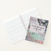 Woorden die spreken met mijn soep, algemeen gespro notitieboek (Binnen)