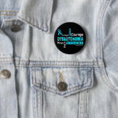 Woorden...Dysautonomia Ronde Button 5,7 Cm (In situ)