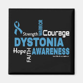 Woorden...Dystonie Magneet (Voorkant)