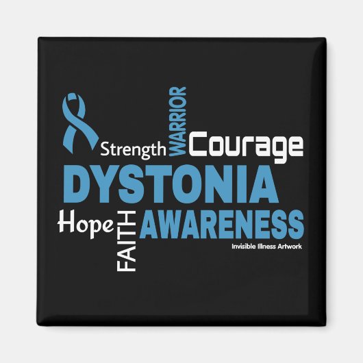 Woorden...Dystonie Magneet (Voorkant)