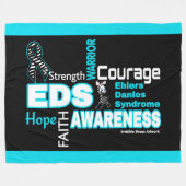 Woorden...EDS Fleece Deken (Voorkant (Horizontaal))