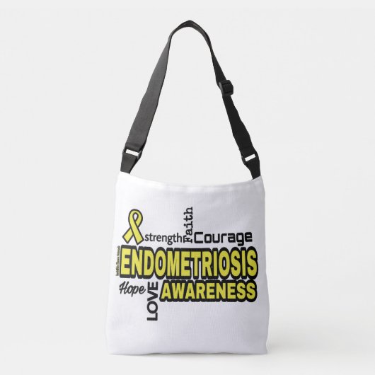 Woorden...Endometriose Crossbody Tas (Voorkant)