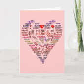 Woorden Feestdagen Kaart (Voorkant)